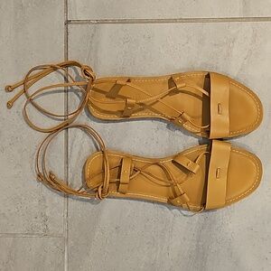 Madewell The Boardwalk Lace-up Sandal